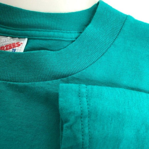 Vintage Treble Music Floral Made USA T Shirt - Picture 7 of 8